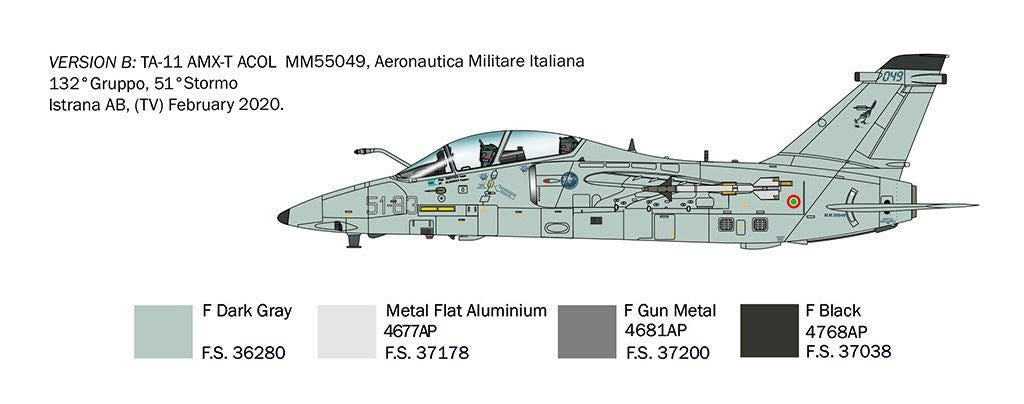 Italeri 1:72 AMX-T Twin Seater - 1471
