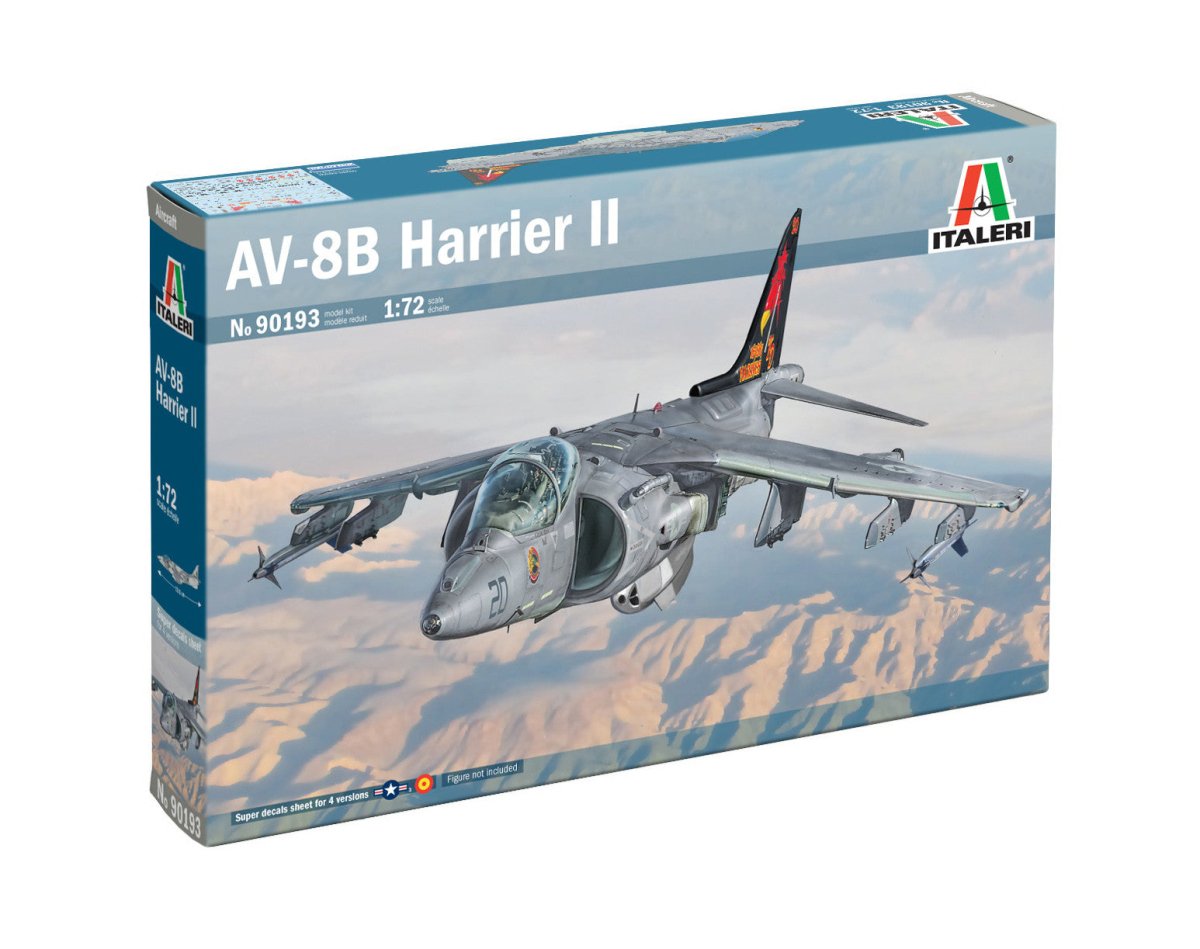 Italeri 1:72 AV-8B Harrier II - 90193