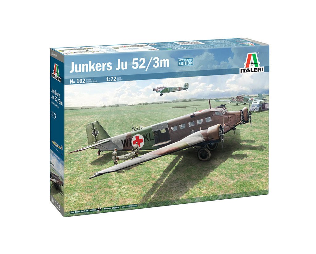 Italeri 1:72 Junkers Ju 52 - 102