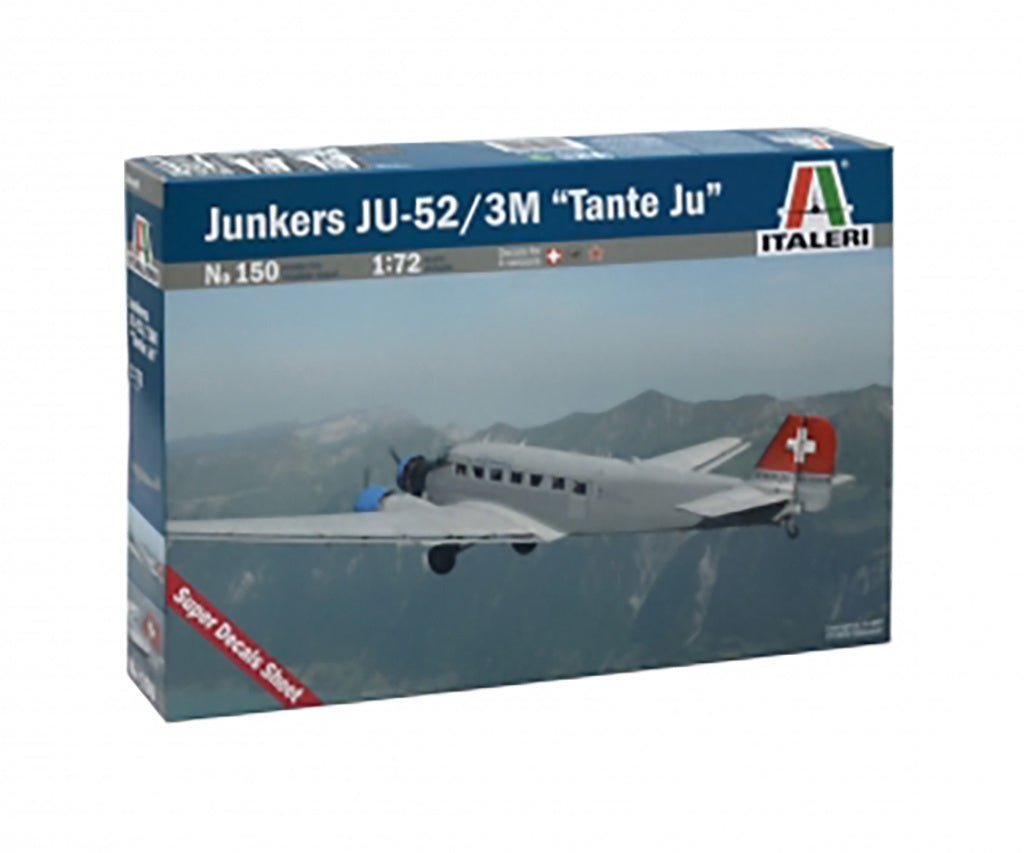 Italeri 1:72 Junkers JU-52 3/M "Tante JU" - 150