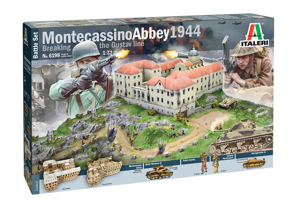 Italeri 1:72 Montecassino 1944 - Gustav Line Battle - 6198