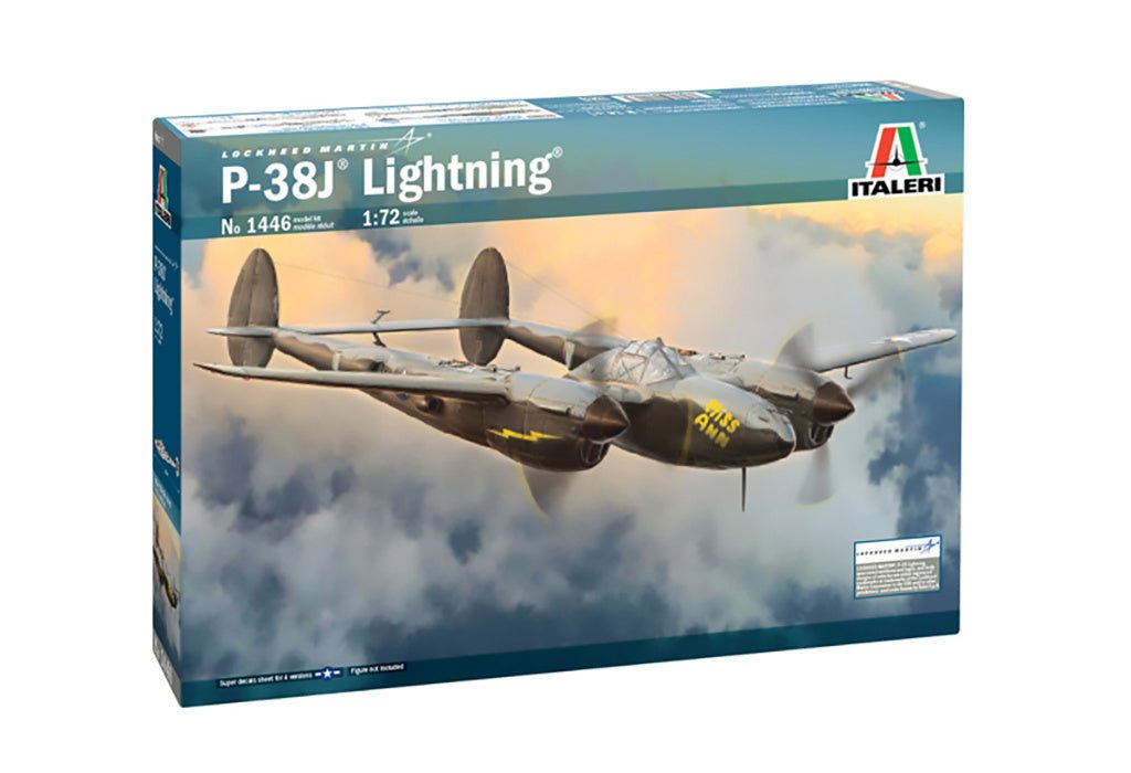 Italeri 1:72 P-38J “Lightning” - 1446