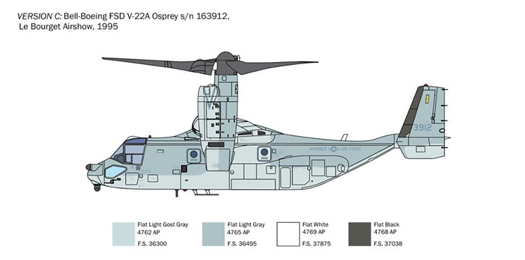 Italeri 1:72 V-22A Osprey - 1463