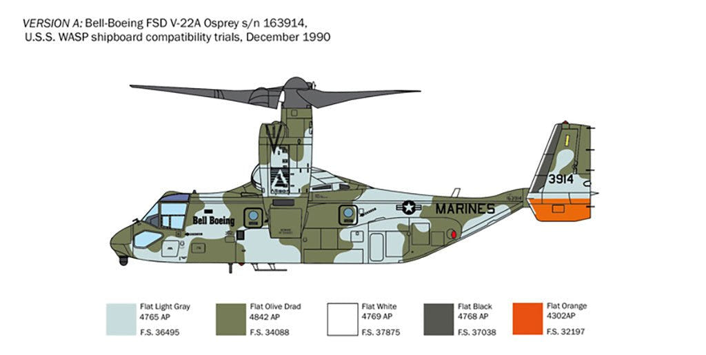Italeri 1:72 V-22A Osprey - 1463