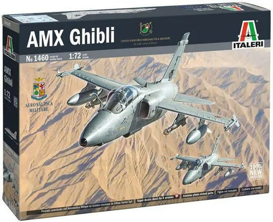 Italeri AMX Single Seat 1:72 plastic scale model kit box