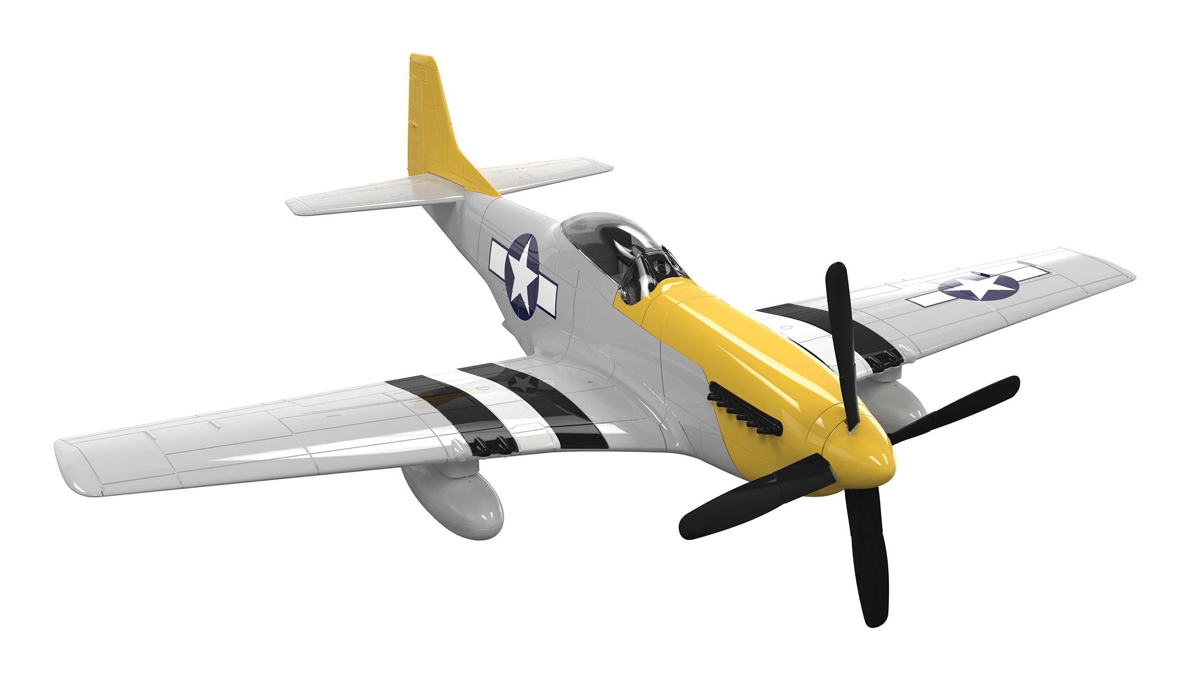 QUICKBUILD P-51D Mustang - Loaded Dice Barry Vale of Glamorgan CF64 3HD