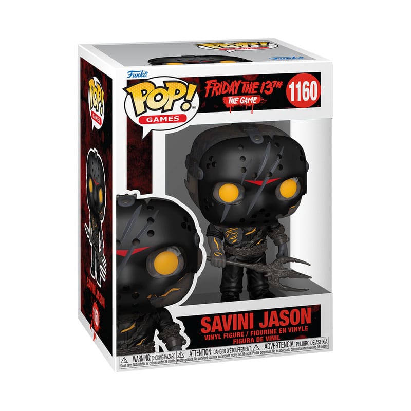 Friday the 13th: The Game Funko POP! Games 1160 Savini Jason vinyl figure in its display box