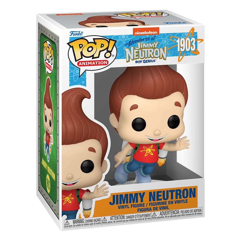 Funko Pop! Animation Jimmy Neutron Boy Genius vinyl figure 1903 in its window box