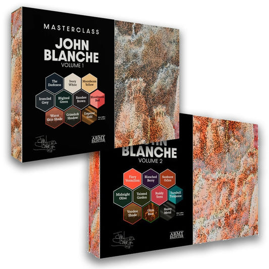 Army Painter John Blanche Volume 1 & 2 Paint Set Bundle
