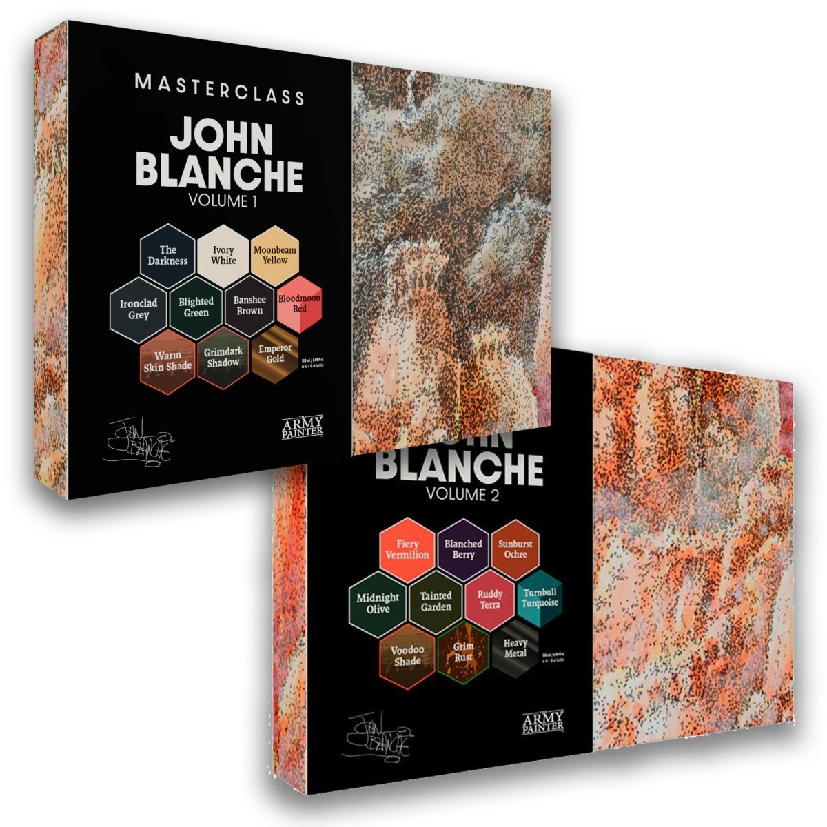 Army Painter John Blanche Volume 1 & 2 Paint Set Bundle