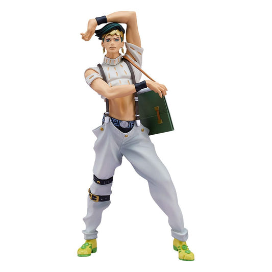 Good Smile Company Pop Up Parade Rohan Kishibe figure from JoJo's Bizarre Adventure, front view on white