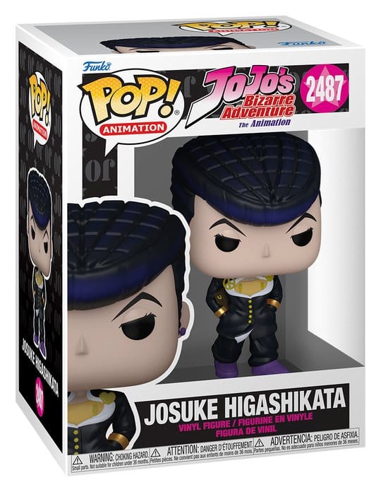 JoJo's Bizarre Adventure Funko Pop! Josuke Higashikata 2487 vinyl figure in its window box