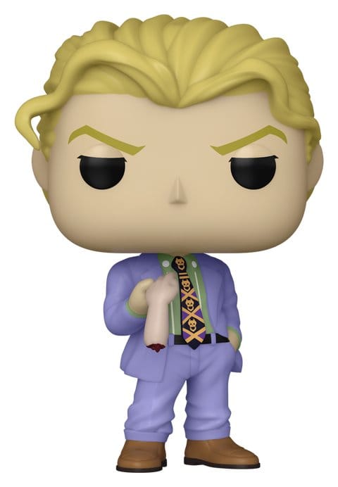 Funko Pop! Animation Yoshikage Kira in a lilac suit, JoJo's Bizarre Adventure Diamond is Unbreakable