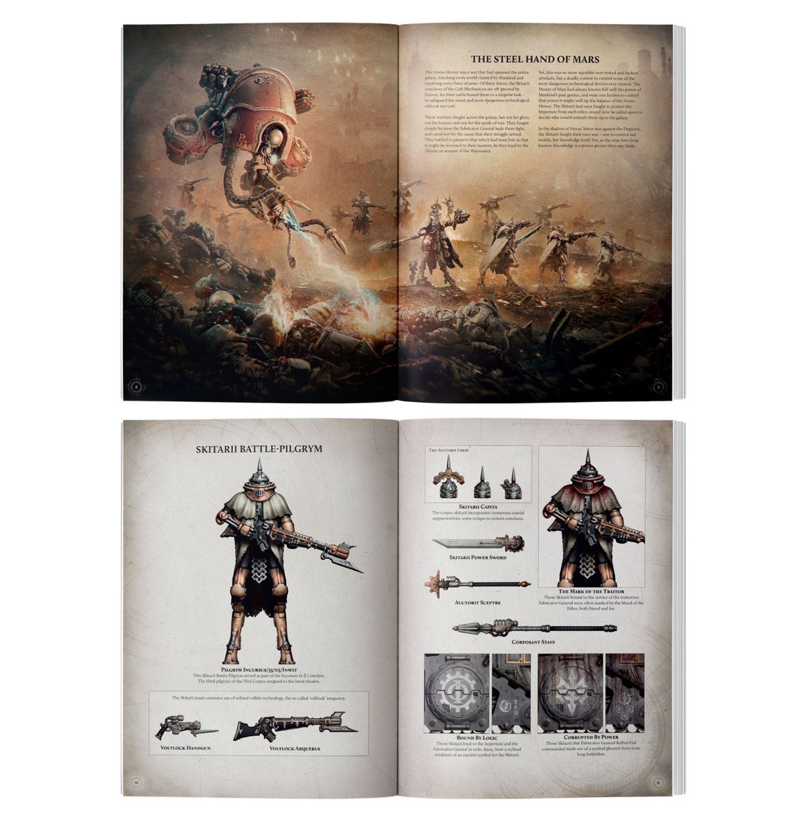 Journal Tactica: Skitarii - Steel Hand Of Mars - Loaded Dice