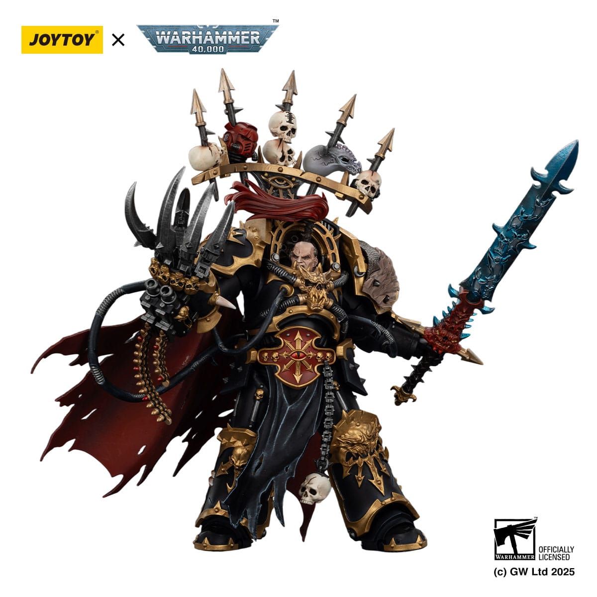 Joy Toy Warhammer 40k: Black Legion Abaddon the Despoiler with Drach'nyen and the Talo 16cm - Loaded Dice