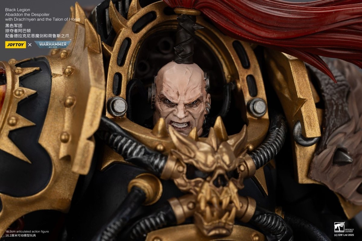 Joy Toy Warhammer 40k: Black Legion Abaddon the Despoiler with Drach'nyen and the Talo 16cm - Loaded Dice