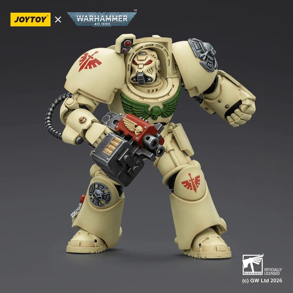 Joy Toy Warhammer 40k: Dark Angels Deathwing Terminator 2 with Power Fist and Storm Bolter 14cm - Loaded Dice