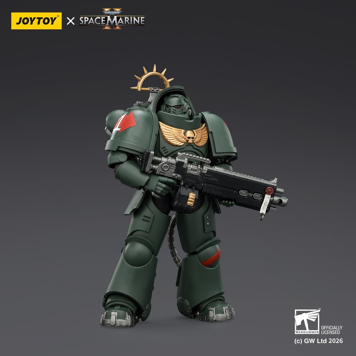 Joy Toy Warhammer 40k: Dark Angels Heavy Intercessor 13cm - Loaded Dice