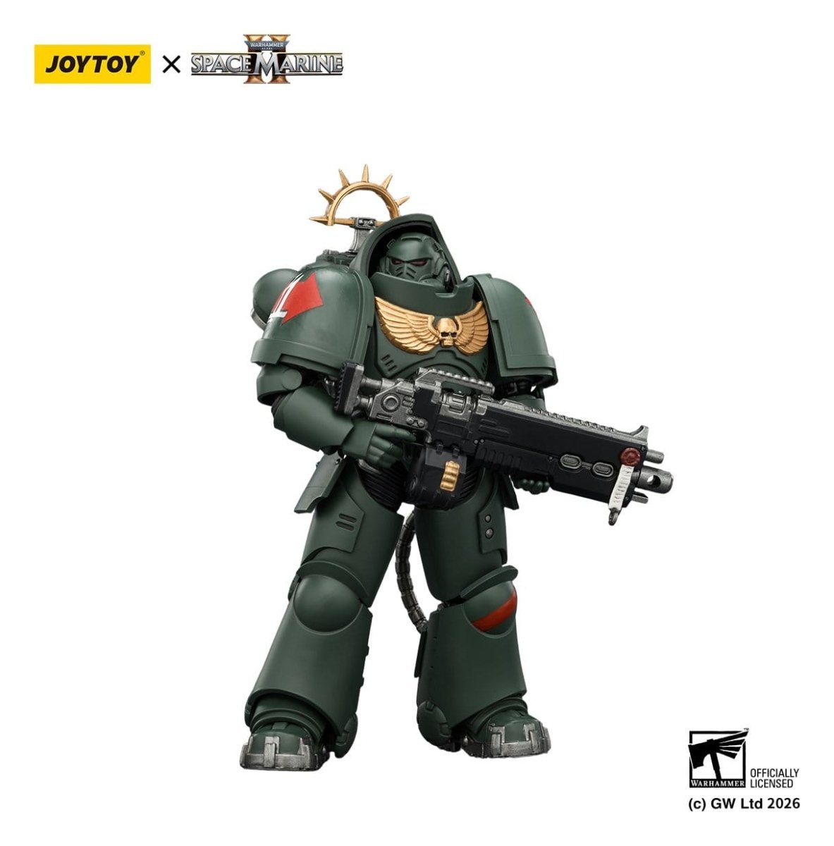 Joy Toy Warhammer 40k: Dark Angels Heavy Intercessor 13cm - Loaded Dice