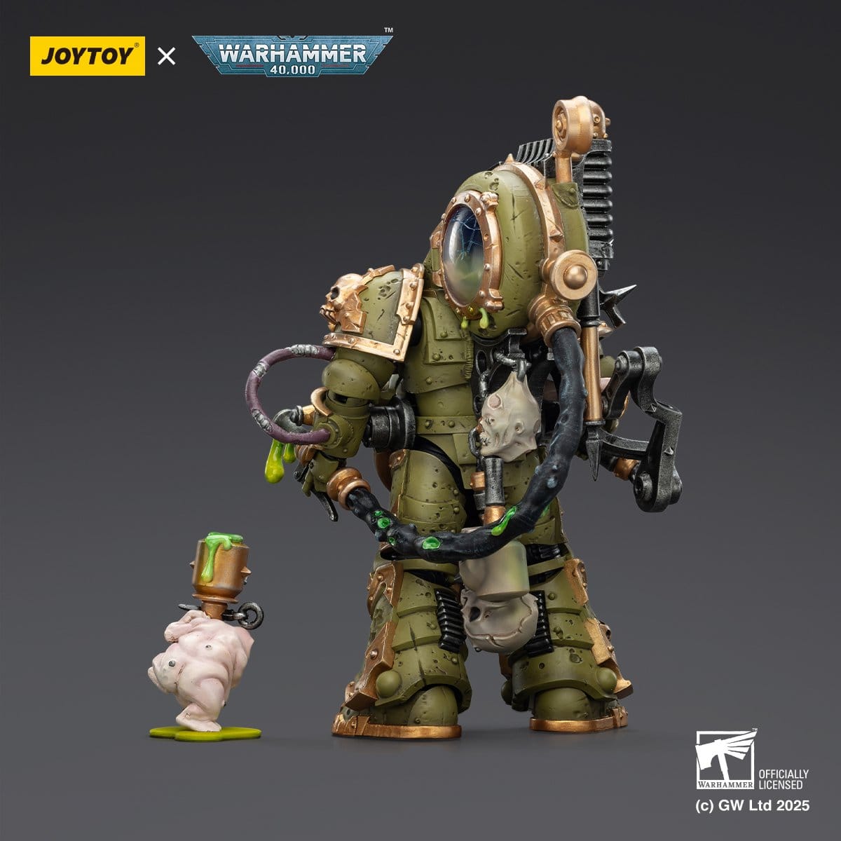 Joy Toy Warhammer 40k: Death Guard Foul Blight spawn with Plague Sprayer 12cm - Loaded Dice