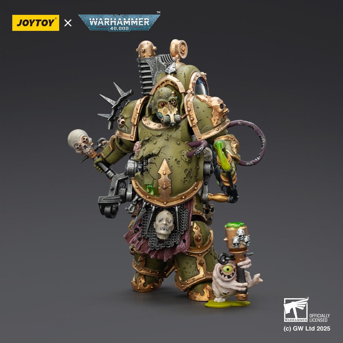 Joy Toy Warhammer 40k: Death Guard Foul Blight spawn with Plague Sprayer 12cm - Loaded Dice