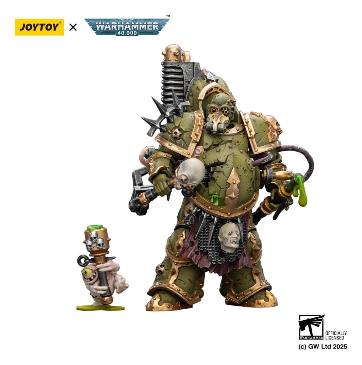 Joy Toy Warhammer 40k: Death Guard Foul Blight spawn with Plague Sprayer 12cm - Loaded Dice