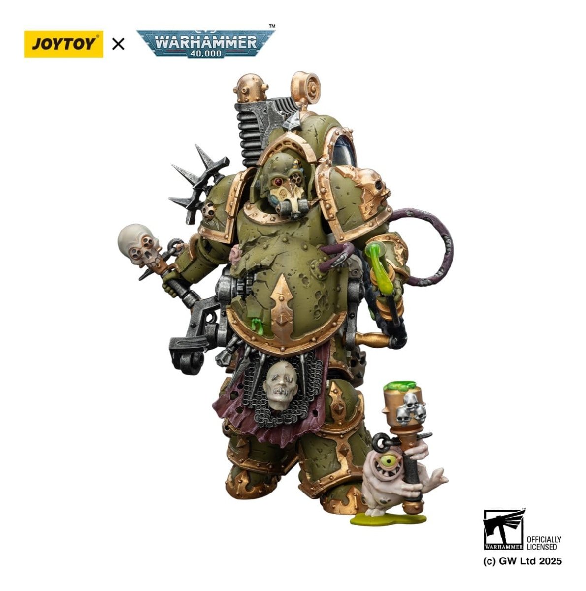 Joy Toy Warhammer 40k: Death Guard Foul Blight spawn with Plague Sprayer 12cm - Loaded Dice
