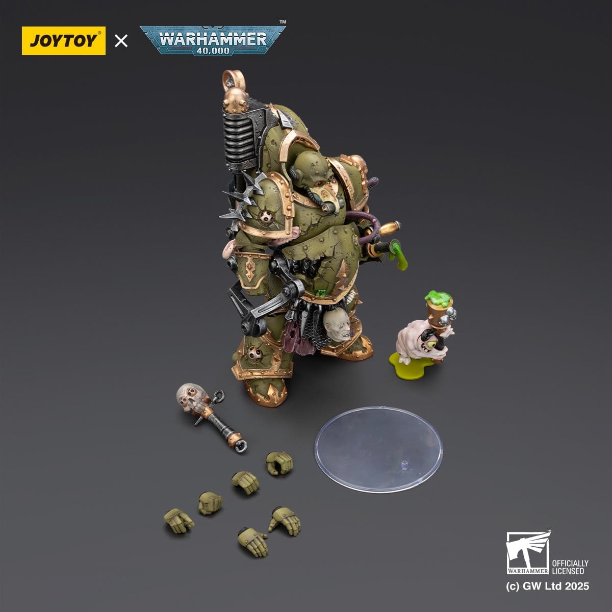 Joy Toy Warhammer 40k: Death Guard Foul Blight spawn with Plague Sprayer 12cm - Loaded Dice