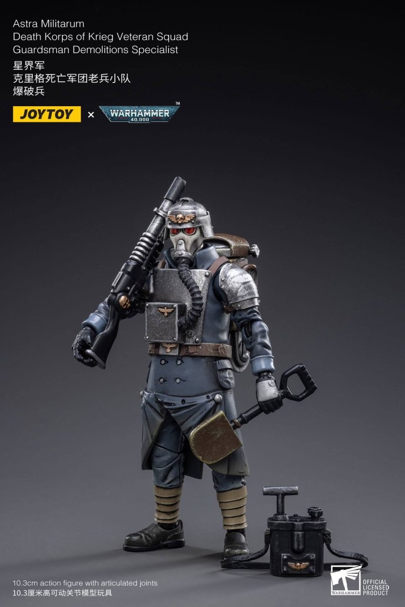 Joy Toy Death Korps of Krieg - Demolitions Specialist 10cm - Loaded Dice