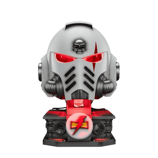 Joy Toy Warhammer 40k: Helmet with Display Stand White Scars MkX 44cm - Loaded Dice