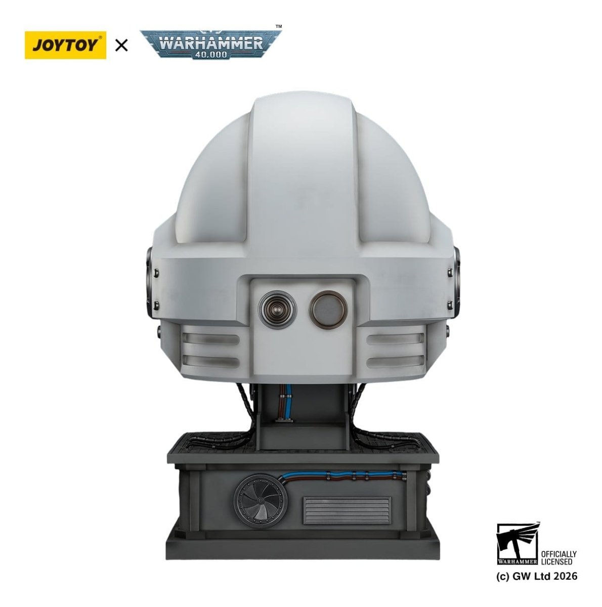 Joy Toy Warhammer 40k: Helmet with Display Stand White Scars MkX 44cm - Loaded Dice