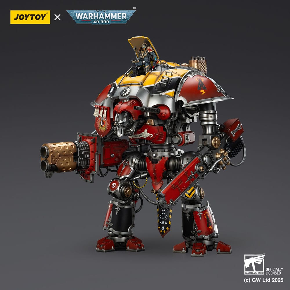 Joy Toy House Raven Knight Errant with cockpit canopy open, grey background