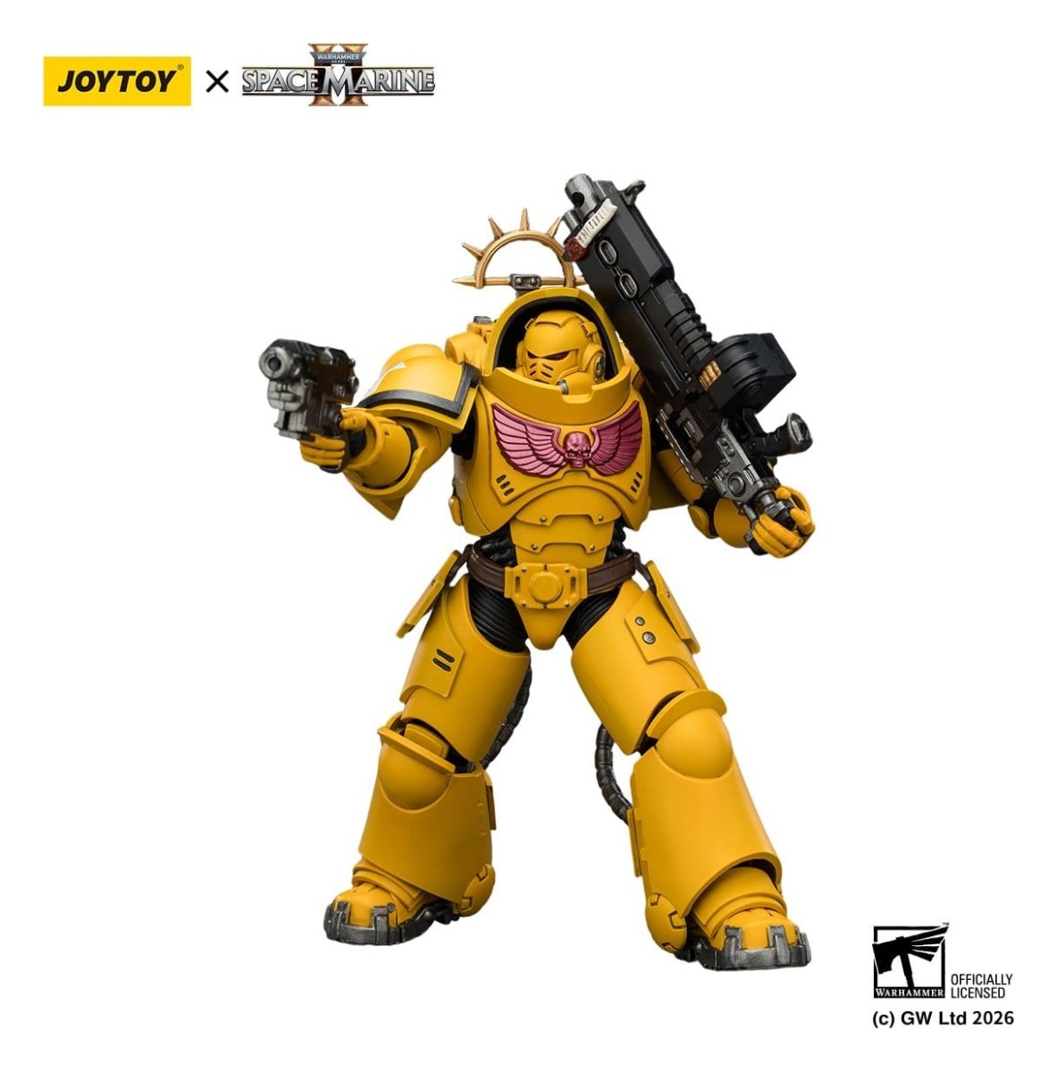 Joy Toy Warhammer 40k: Imperial Fists Heavy Intercessor 13cm - Loaded Dice