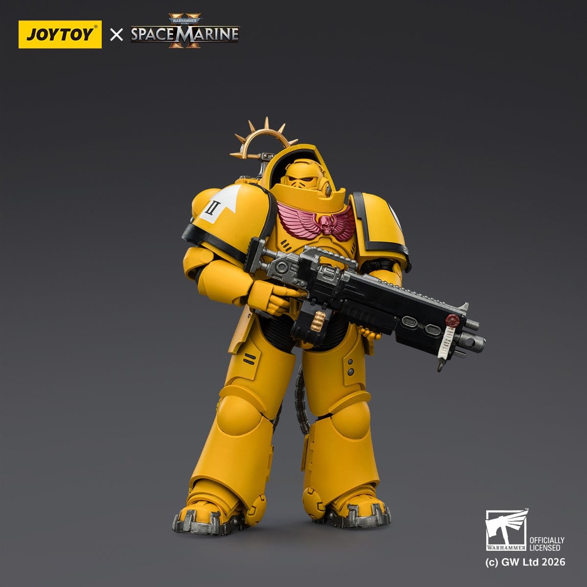 Joy Toy Warhammer 40k: Imperial Fists Heavy Intercessor 13cm - Loaded Dice