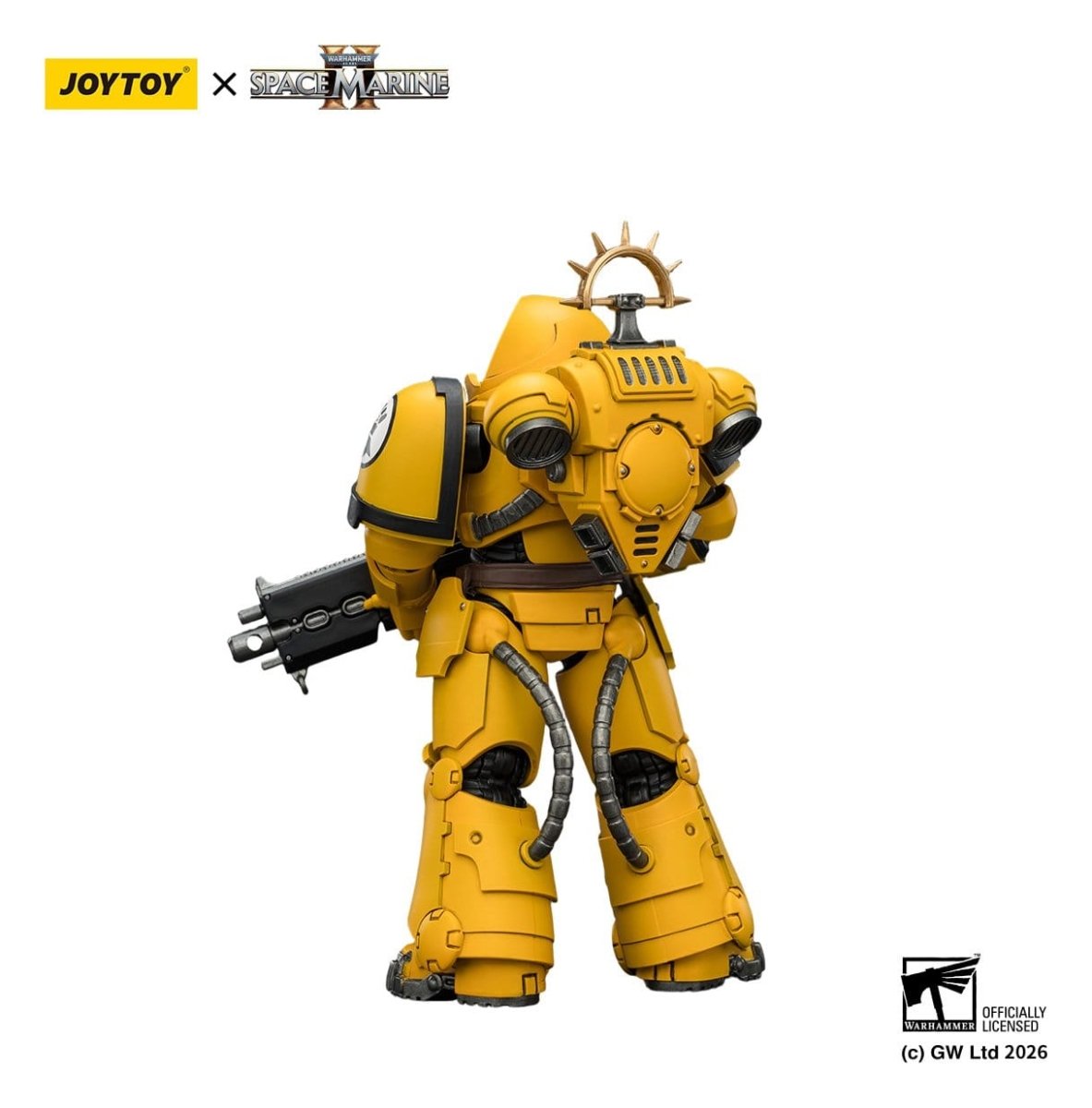 Joy Toy Warhammer 40k: Imperial Fists Heavy Intercessor 13cm - Loaded Dice