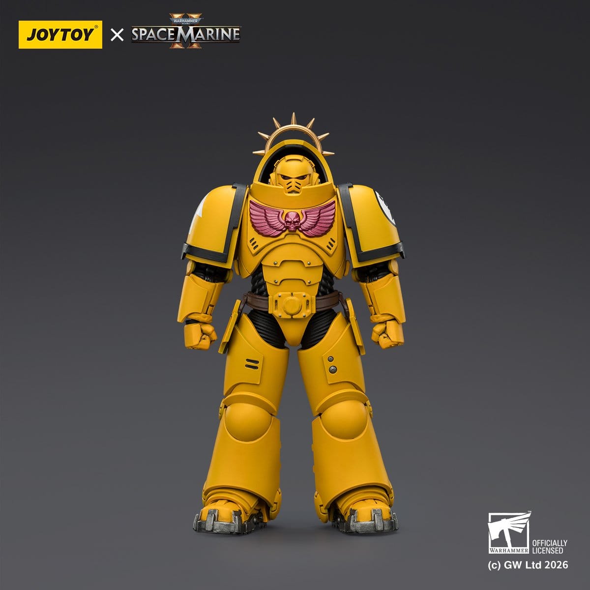 Joy Toy Warhammer 40k: Imperial Fists Heavy Intercessor 13cm - Loaded Dice
