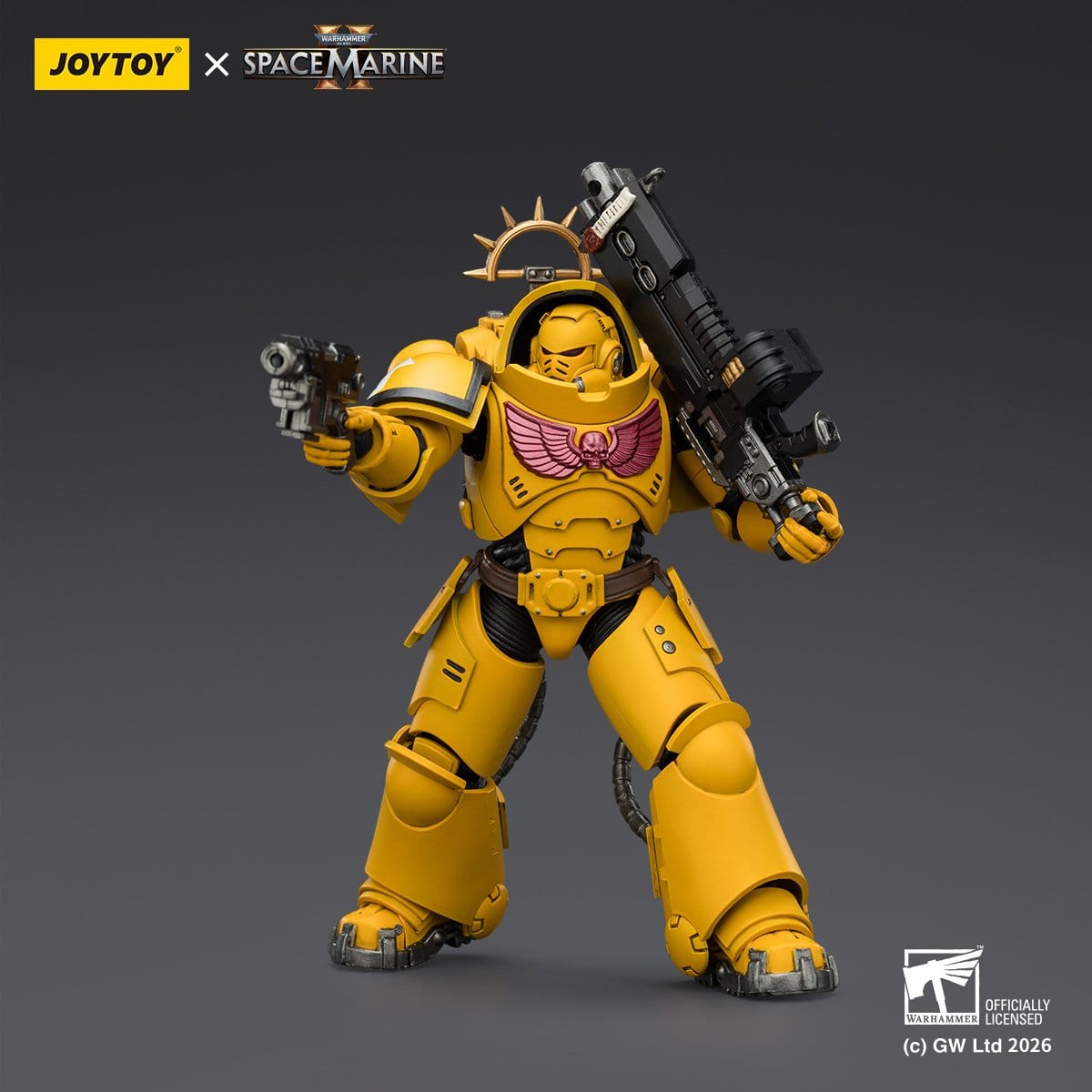 Joy Toy Warhammer 40k: Imperial Fists Heavy Intercessor 13cm - Loaded Dice