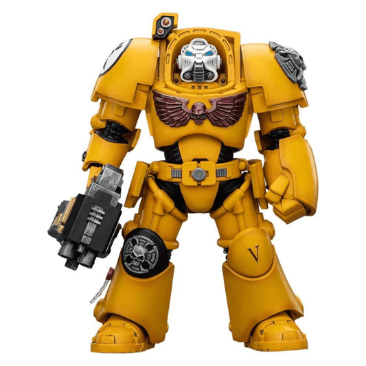 Joy Toy Warhammer 40k: Imperial Fists Terminator 2 with Power Fist and Storm Bolter 14cm - Loaded Dice