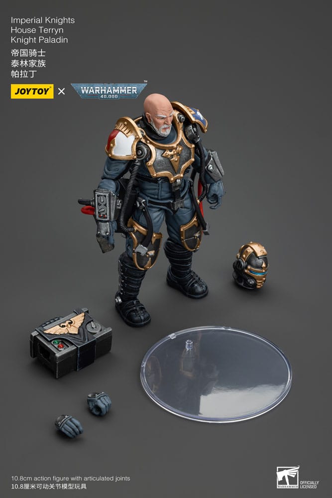 Joy Toy 1/18 Imperial Knights House Terryn Knight Paladin 54cm - Loaded Dice