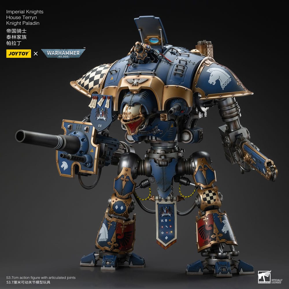 Joy Toy 1/18 Imperial Knights House Terryn Knight Paladin 54cm - Loaded Dice