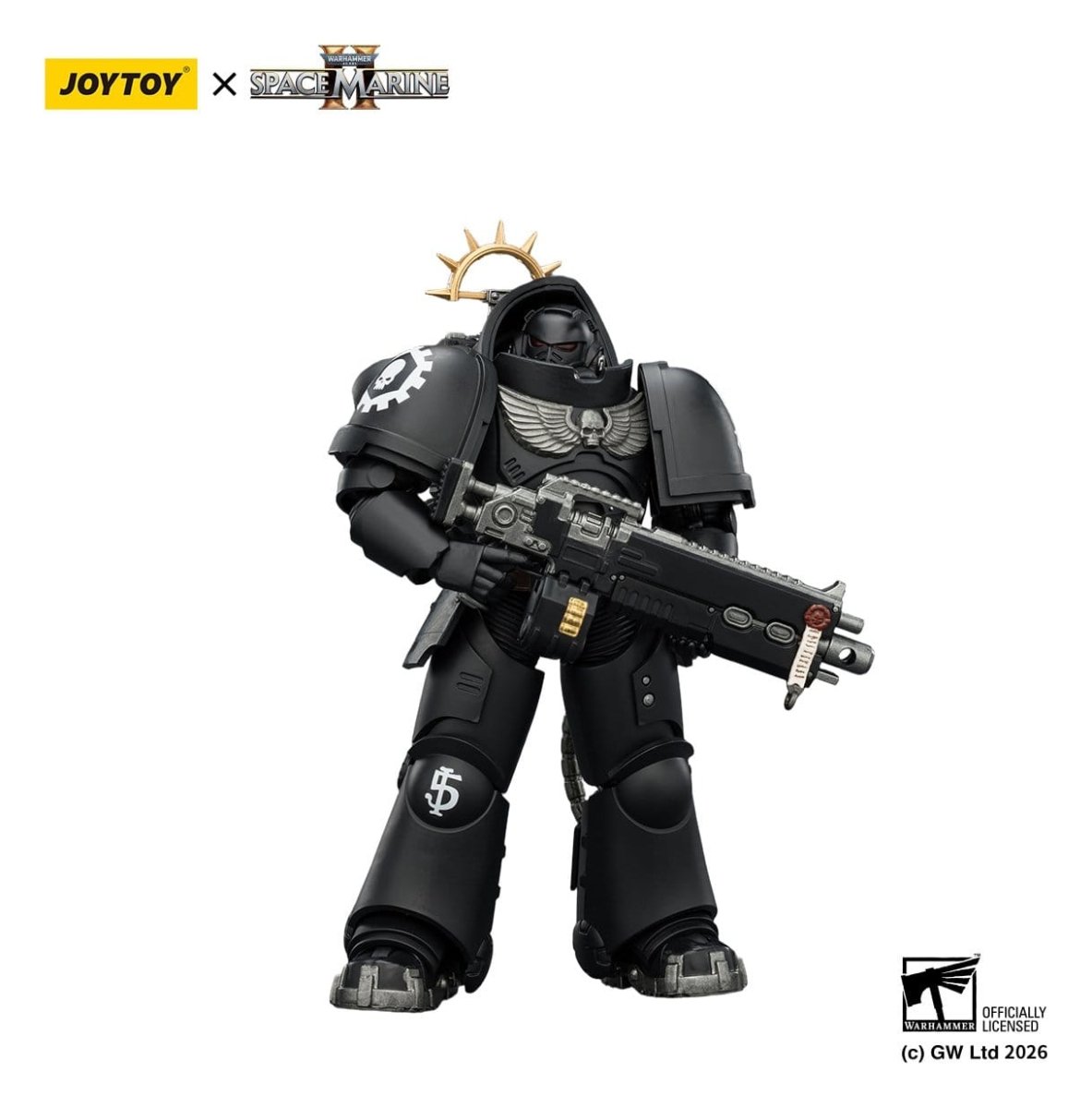 Joy Toy Warhammer 40k: Iron Hands Heavy Intercessor 13cm - Loaded Dice