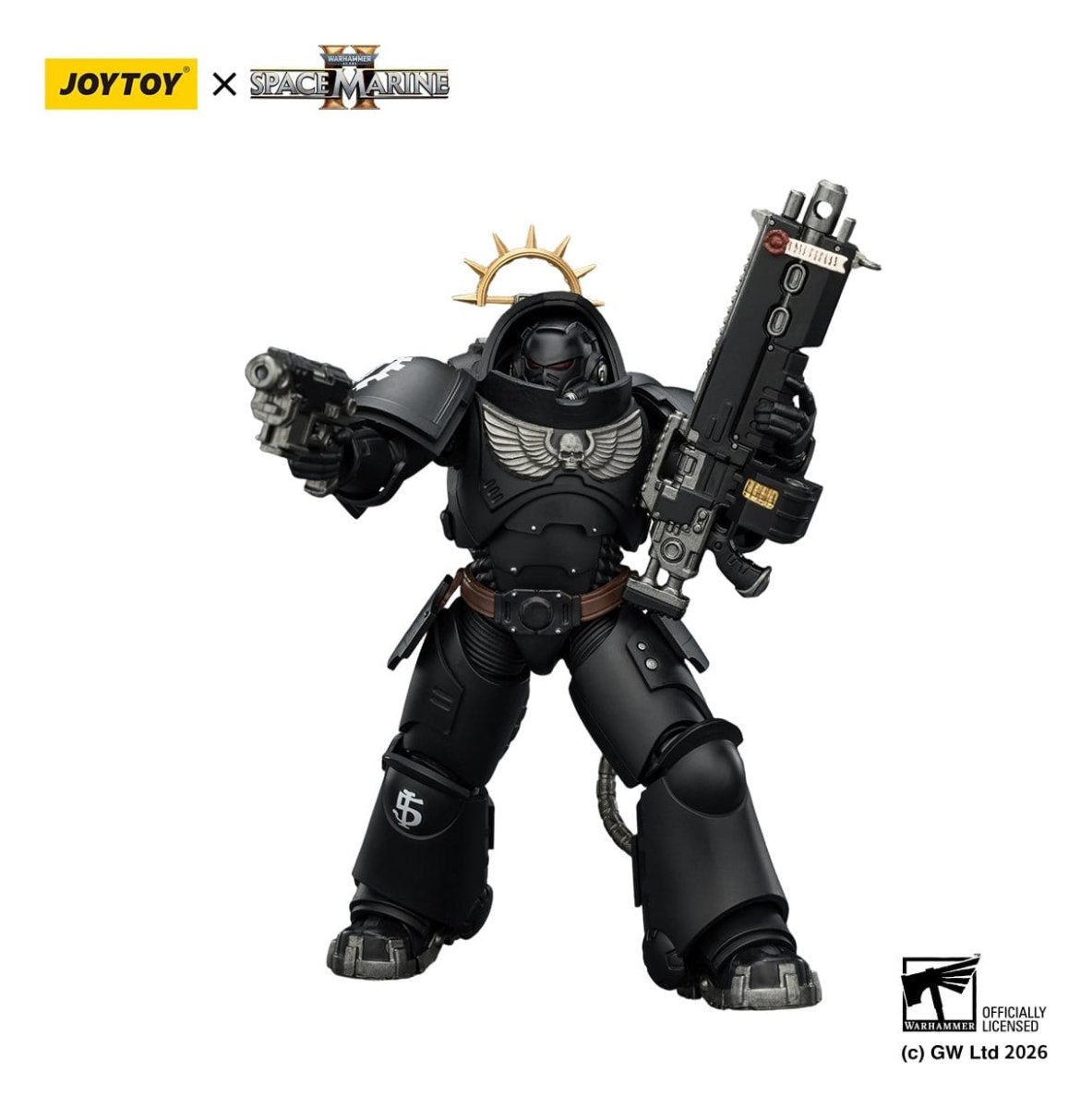 Joy Toy Warhammer 40k: Iron Hands Heavy Intercessor 13cm - Loaded Dice