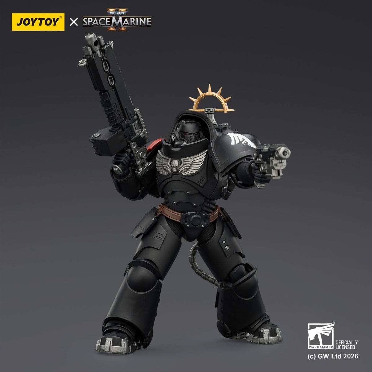 Joy Toy Warhammer 40k: Raven Guard Heavy Intercessor 13cm - Loaded Dice