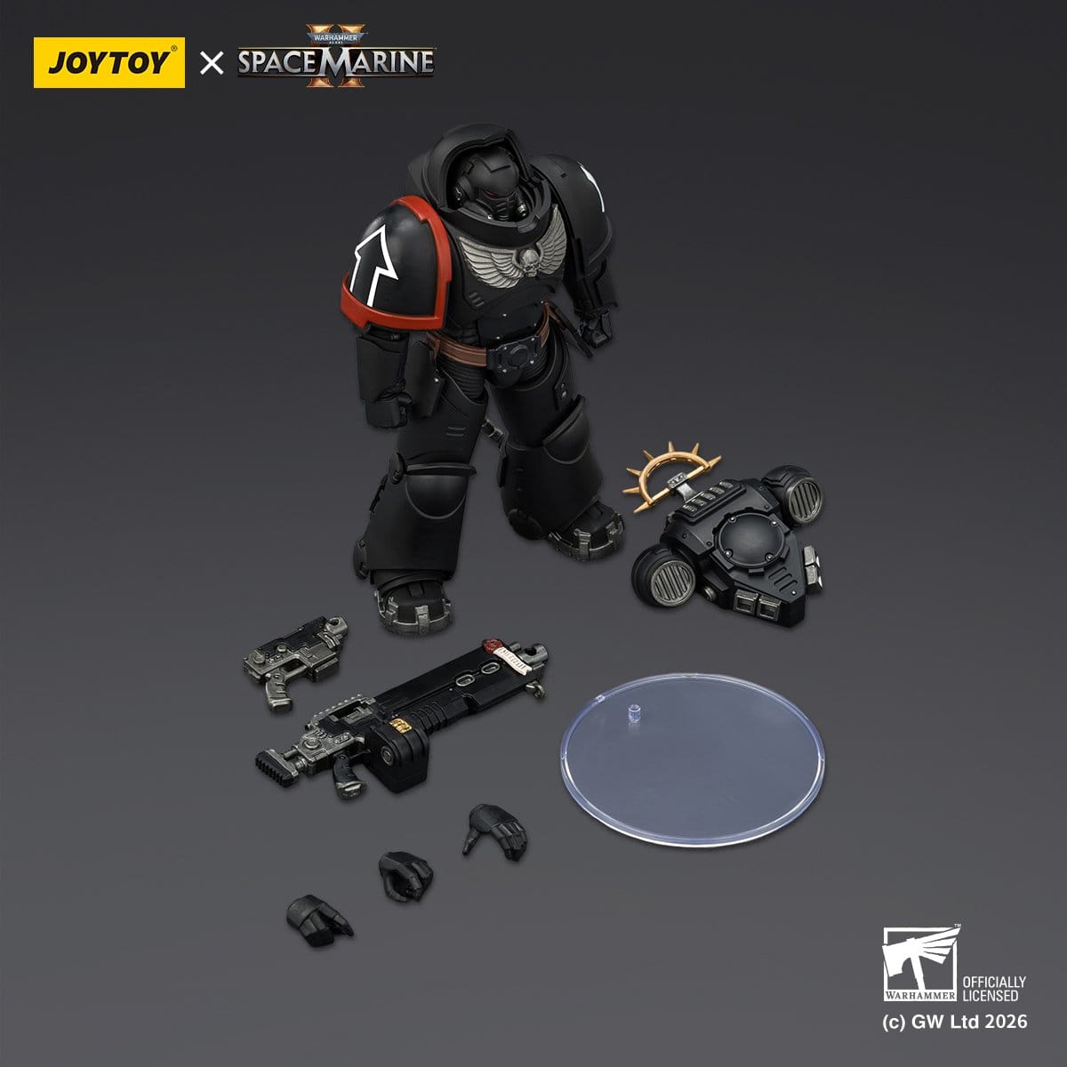 Joy Toy Warhammer 40k: Raven Guard Heavy Intercessor 13cm - Loaded Dice