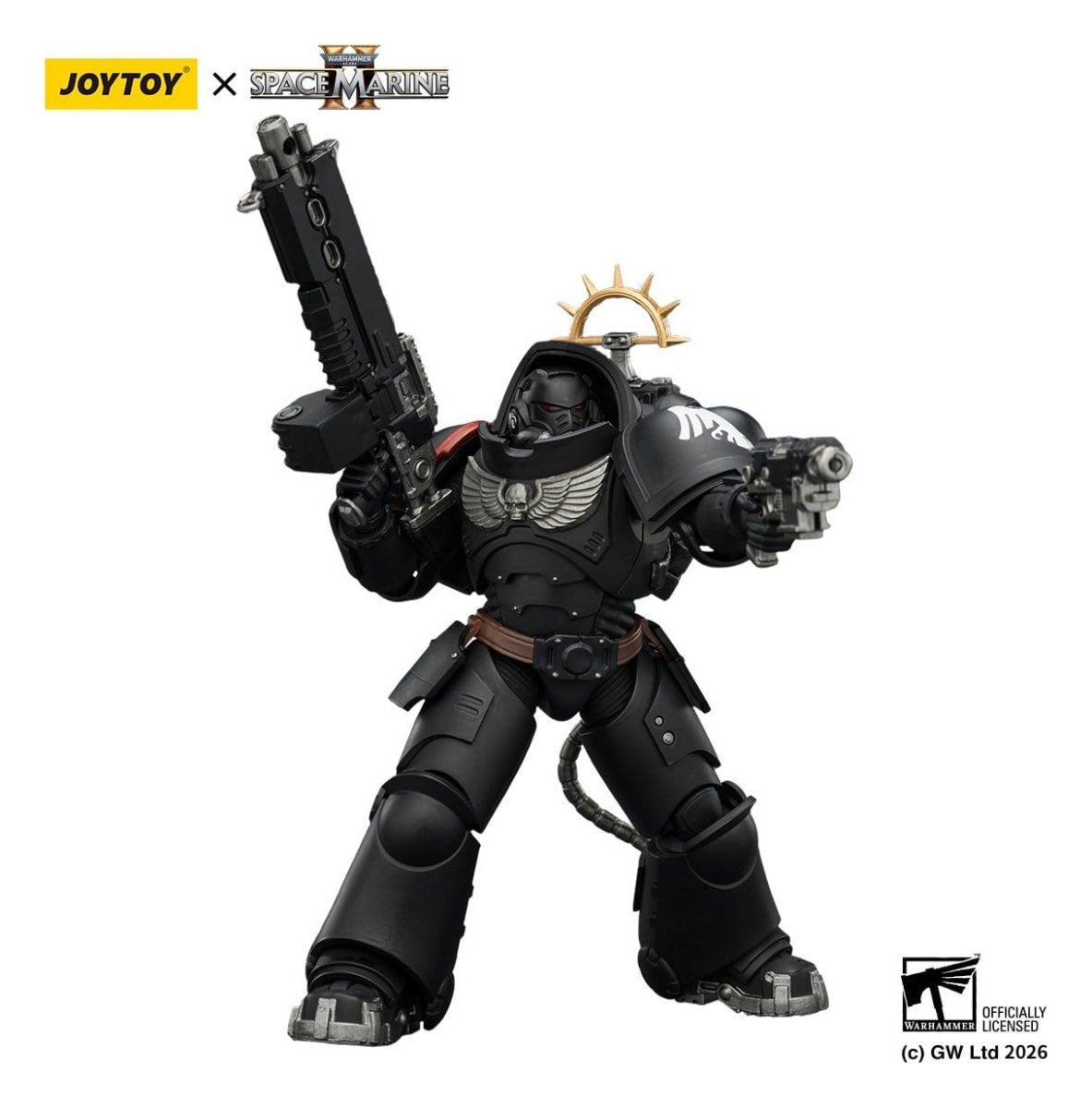 Joy Toy Warhammer 40k: Raven Guard Heavy Intercessor 13cm - Loaded Dice
