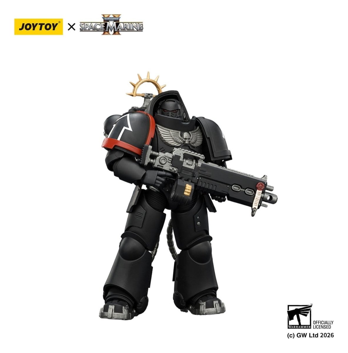 Joy Toy Warhammer 40k: Raven Guard Heavy Intercessor 13cm - Loaded Dice