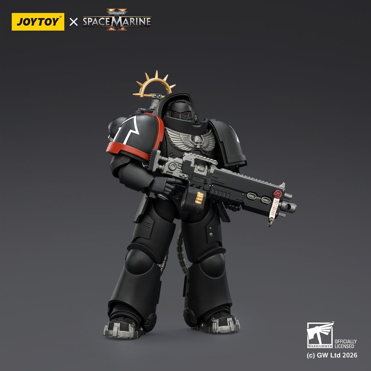Joy Toy Warhammer 40k: Raven Guard Heavy Intercessor 13cm - Loaded Dice