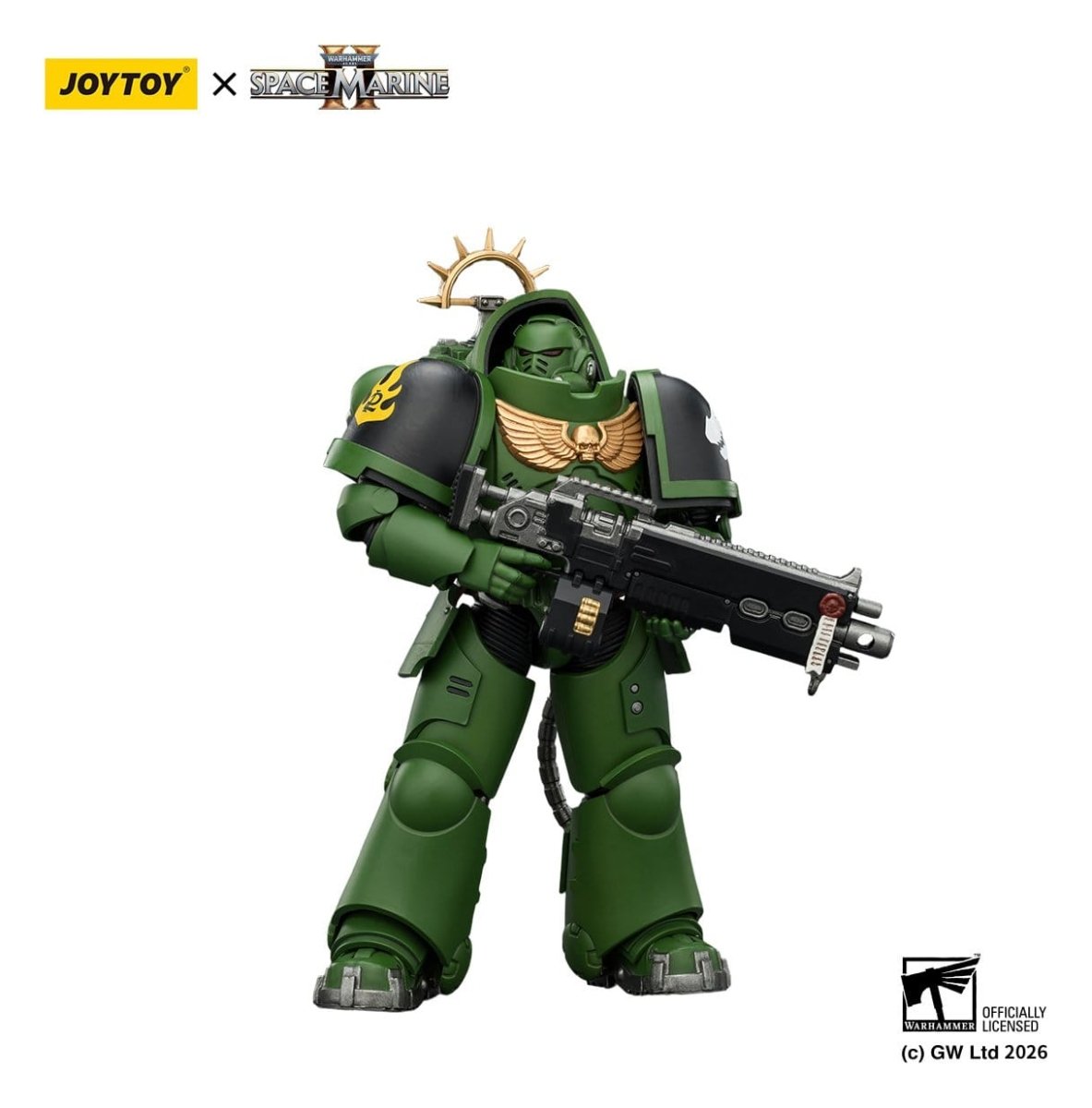 Joy Toy Warhammer 40k: Salamanders Heavy Intercessor 13cm - Loaded Dice