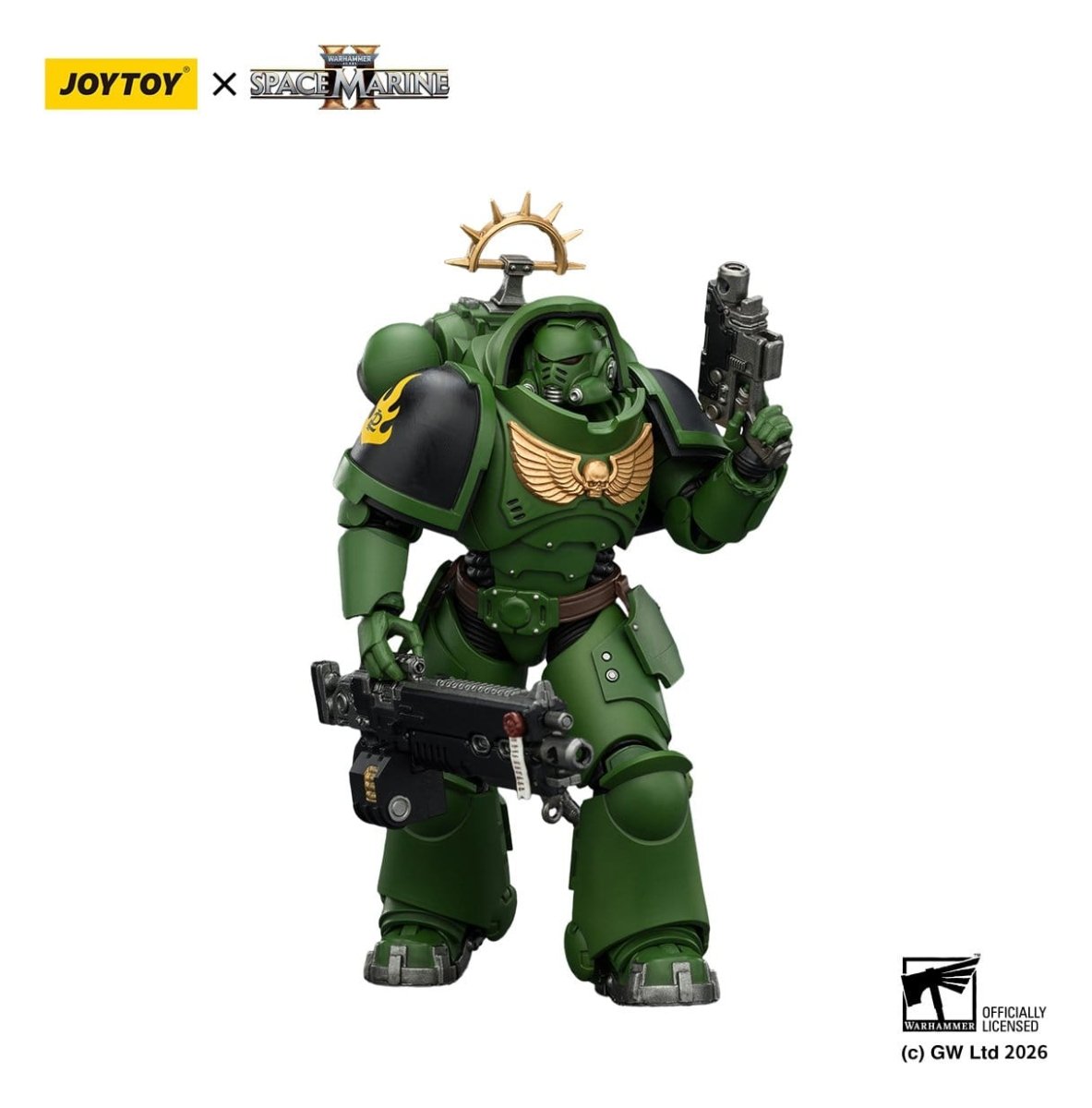 Joy Toy Warhammer 40k: Salamanders Heavy Intercessor 13cm - Loaded Dice