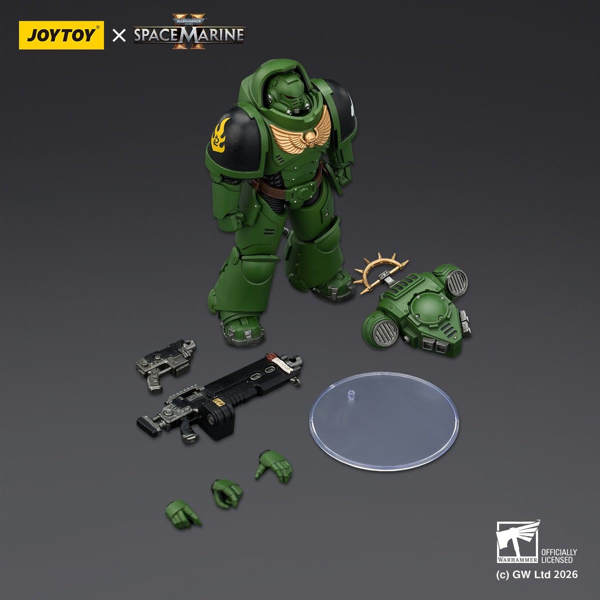 Joy Toy Warhammer 40k: Salamanders Heavy Intercessor 13cm - Loaded Dice